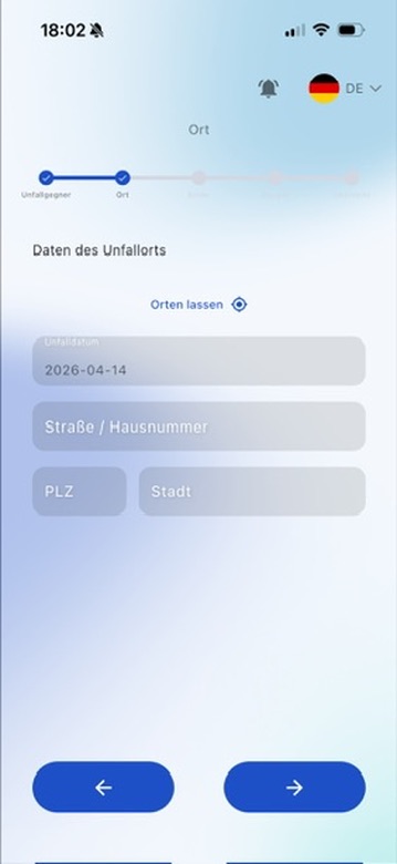 Unfallort dokumentieren